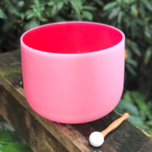 BASE/ROOT Chakra 12" Crystal Singing Bowl (Colour)