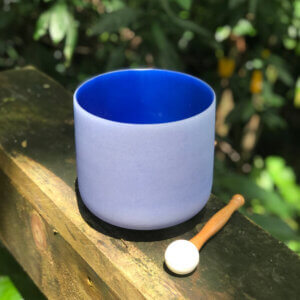 THIRD EYE Chakra 7" Crystal Singing Bowl (Colour)