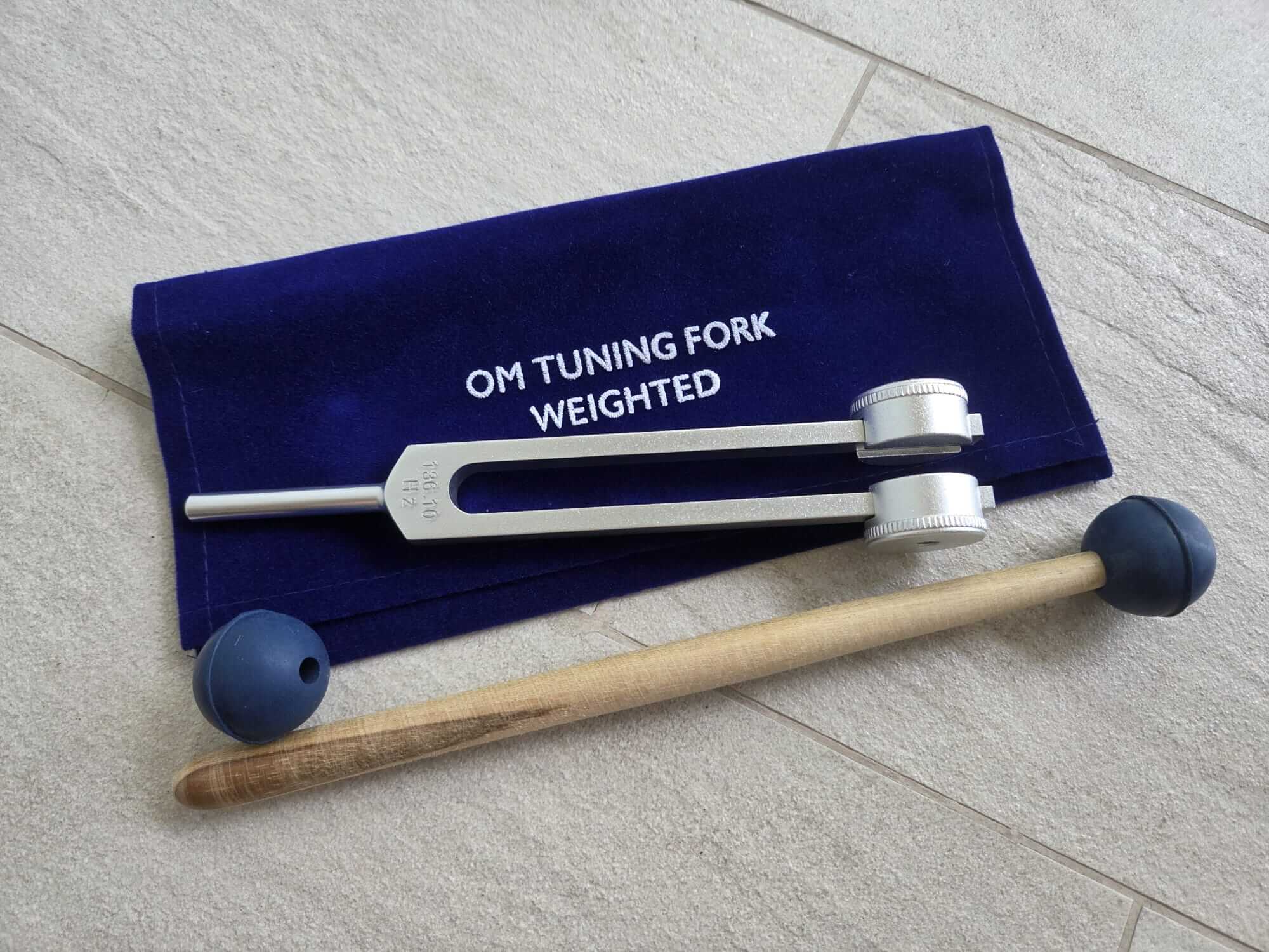 Cosmic Weighted Tuning Fork (136.1 Hz)